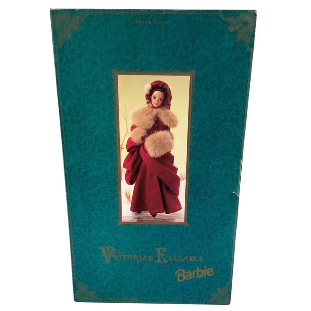 Vintage 1994 Barbie Doll Victorian Elegance Doll Mattel Hallmark EUC in Box